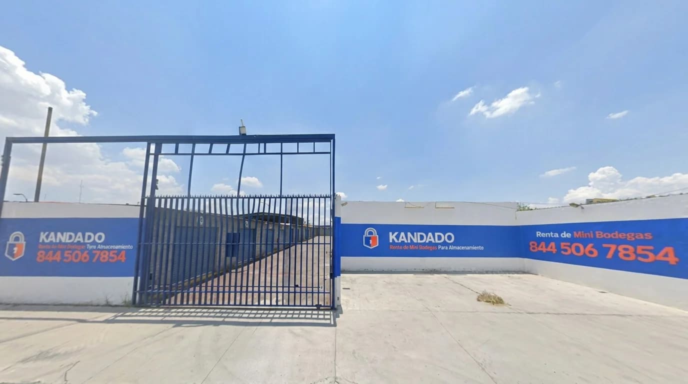 Fachada de la sucursal Kandado Oriente en Saltillo